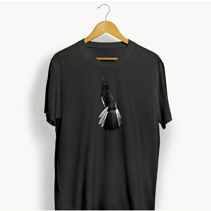 Kaos Logo Burung Kacer Kicau Mania Lengan Pendek Cod
