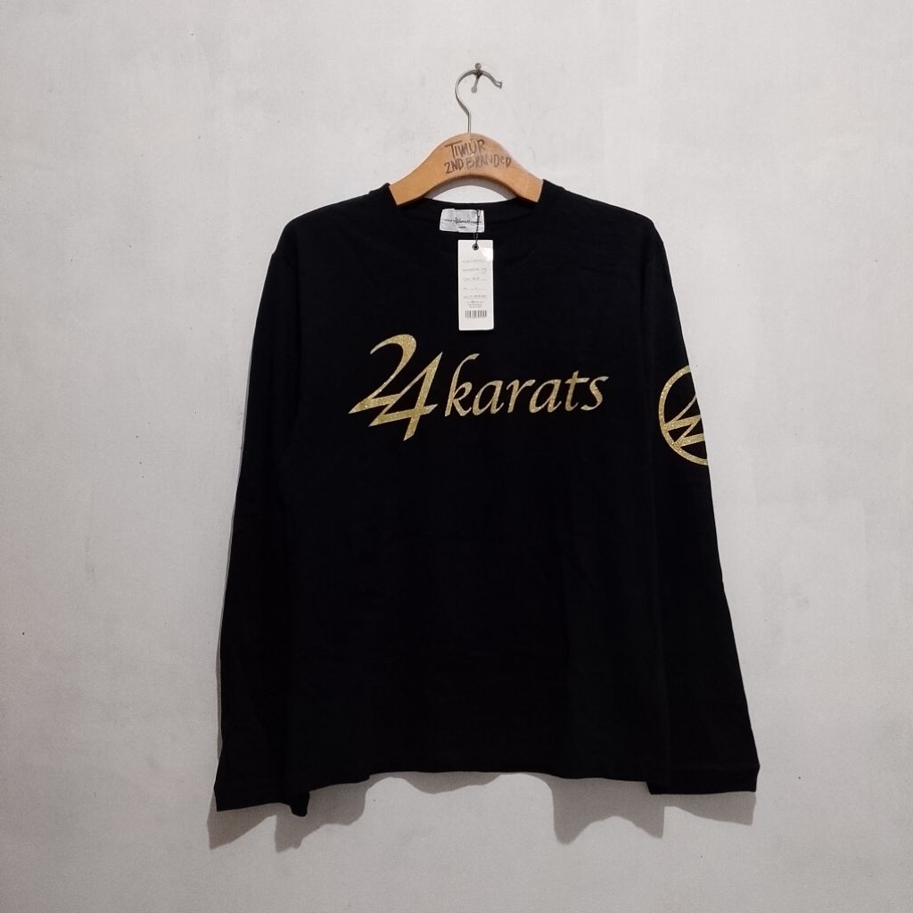 kaos lengan panjang / longsleeve 24 karats digger