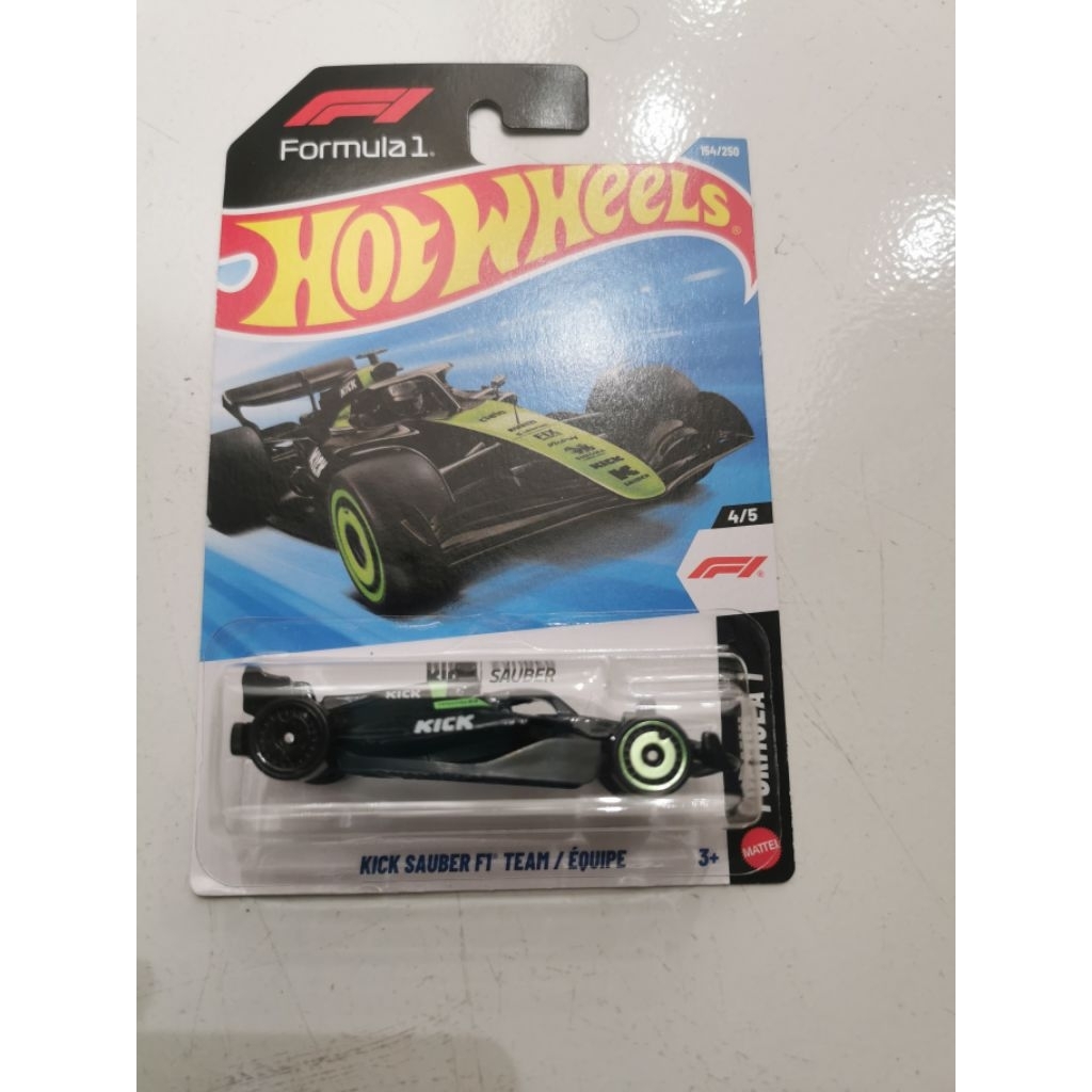 Hotwheels F1 Kick Sauber