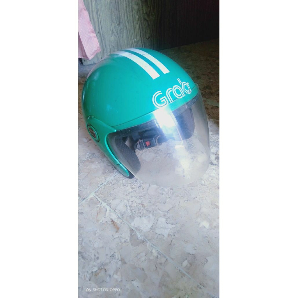 helm ojol grab