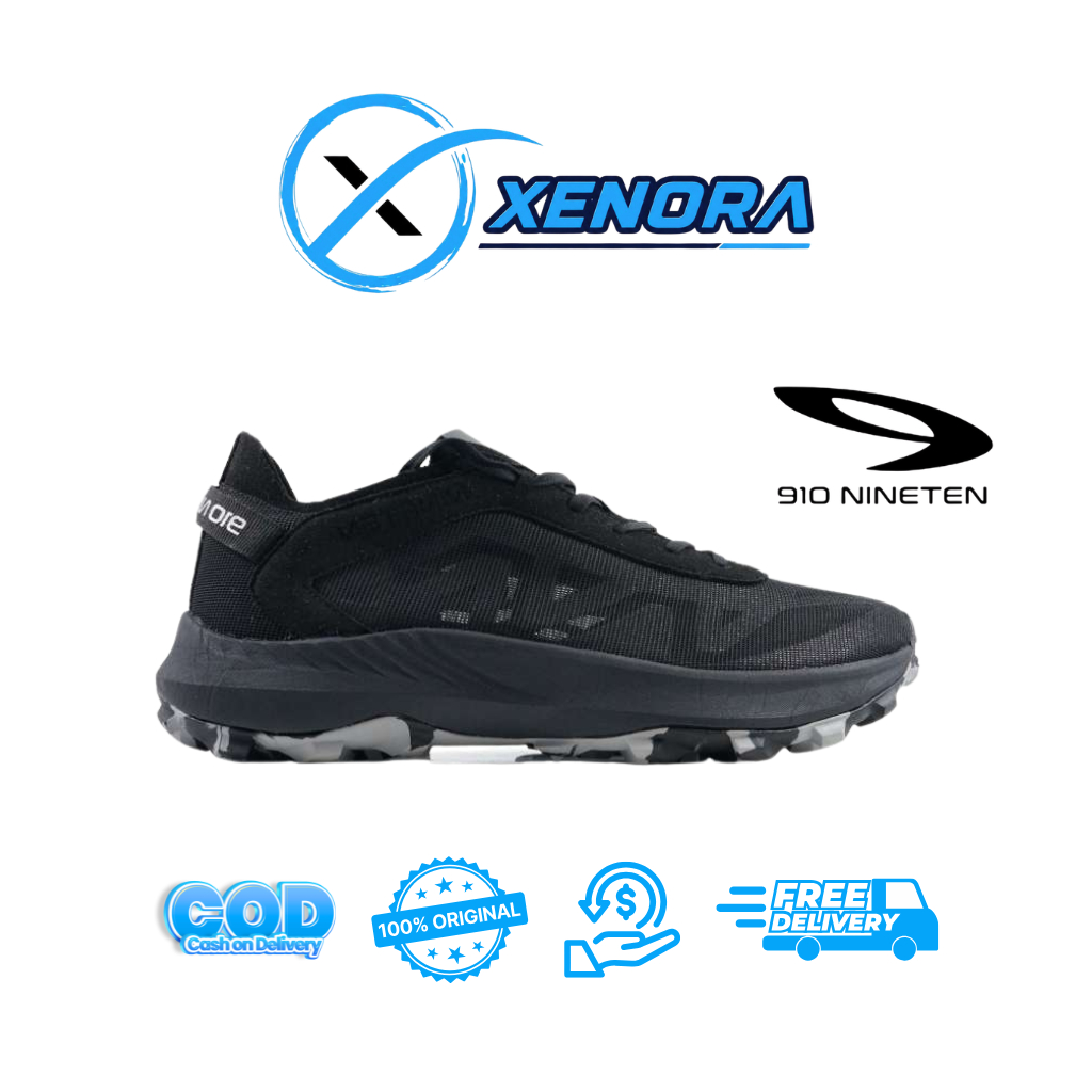 910 YUZA ECHOES FULL BLACK - Sportsyle / Yuza Echoes 910 / Sepatu Sportsyle