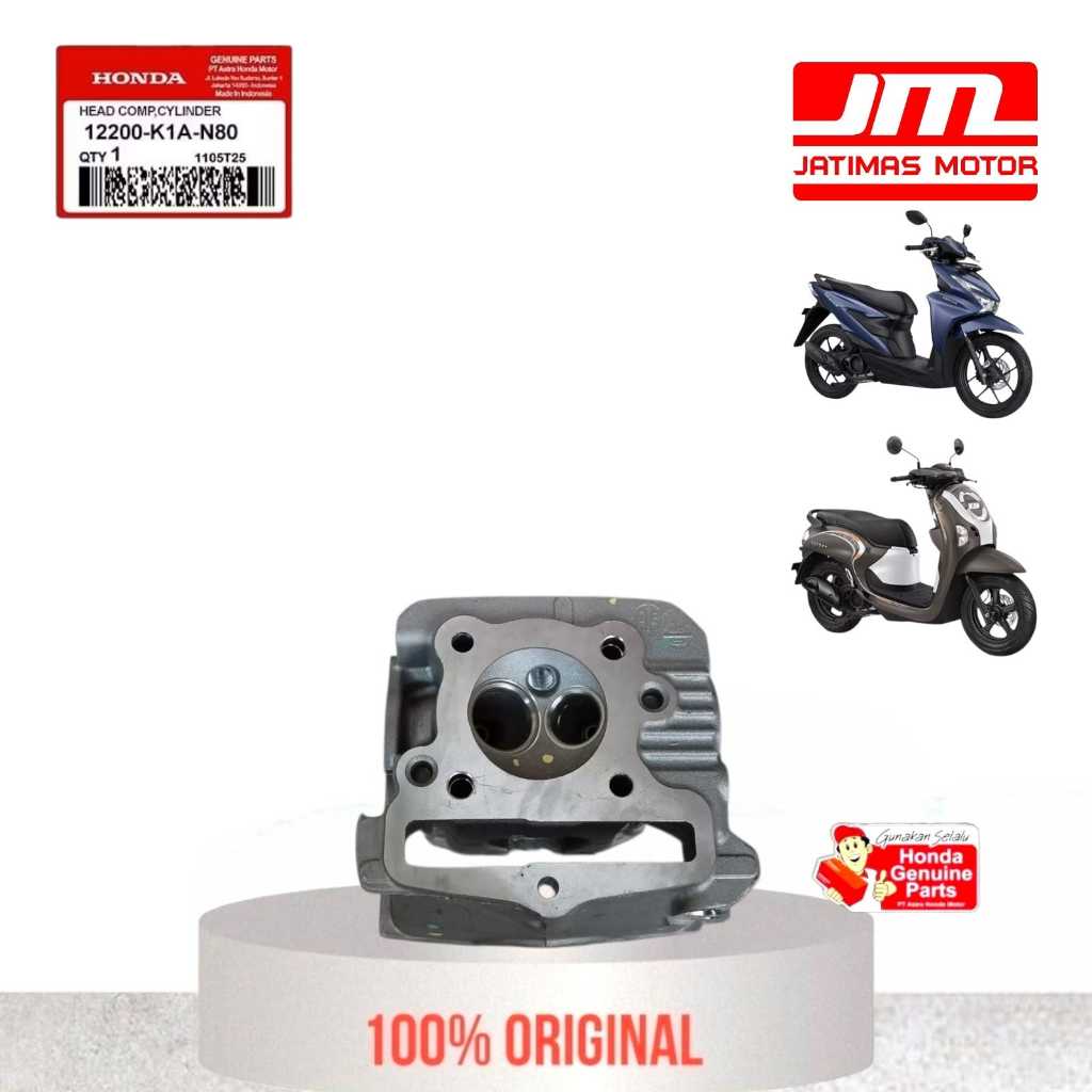 12200-K1A-N80 Blok head genio beat led scoopy K2F