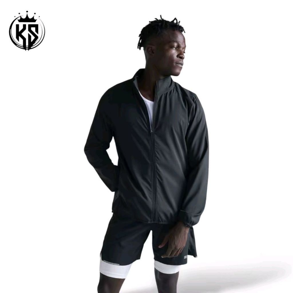 2XU Aero Jacket men's Black Silver Reflective