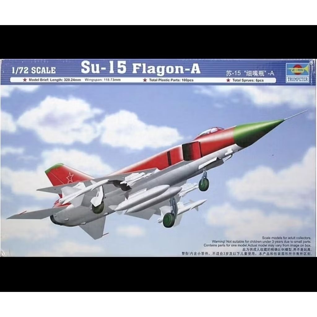 Model kit Trumpeter 1/72 Sukhoi Su-15 Flagon A