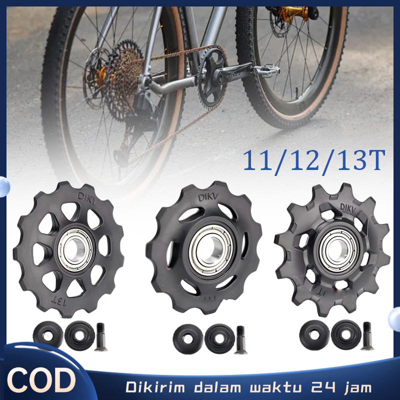 Pulley Rd Shimano Pulley Rd 11t/12t/13t Pulley Rd 11t Bearing Pulley Rd Untuk Sepeda