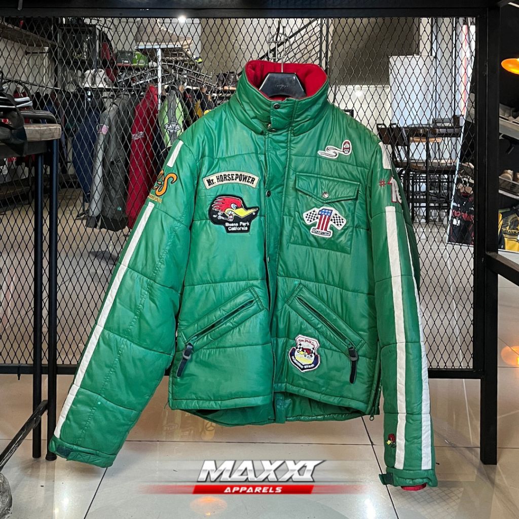 Jaket motor Clay Smith | Clay Smith Green | Jaket Harian | Original Clay Smith