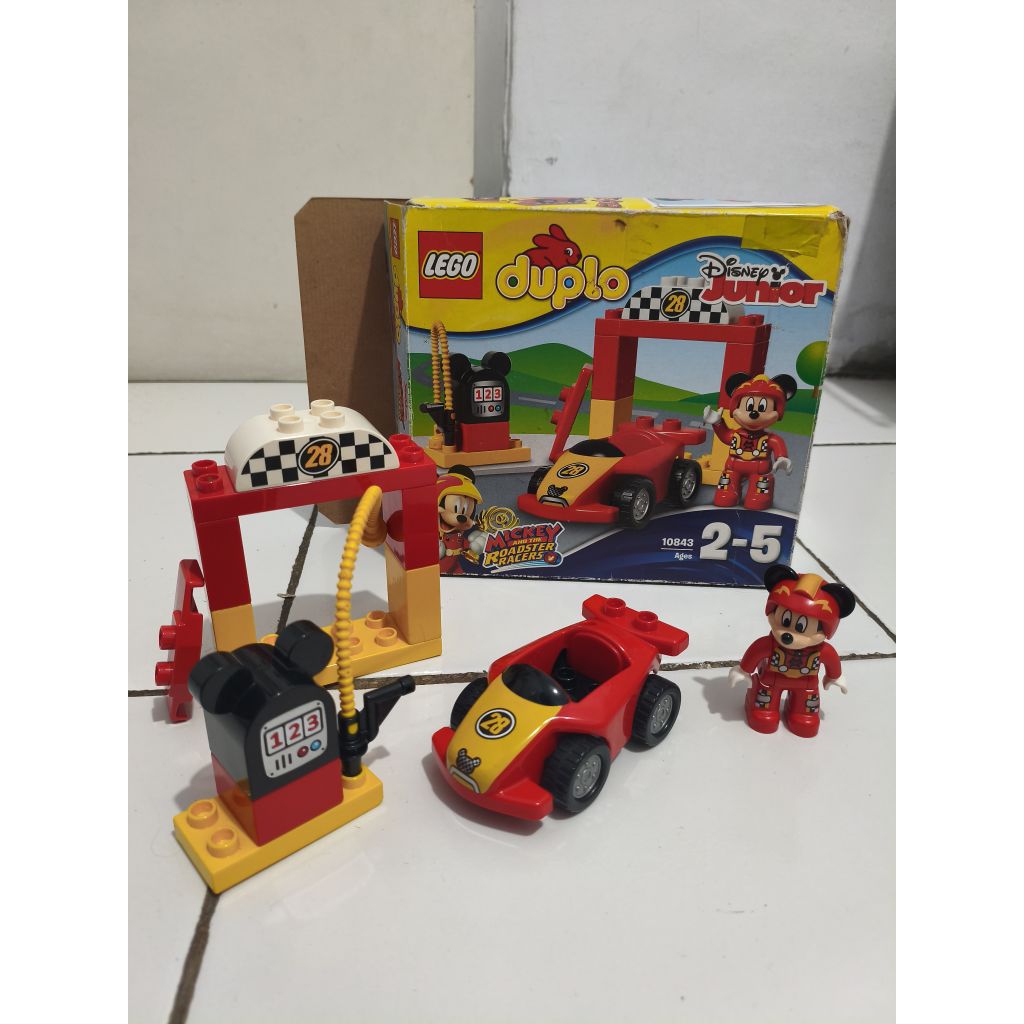Lego Duplo 10843 Mickey and The Roadster Racers Mobil Balap