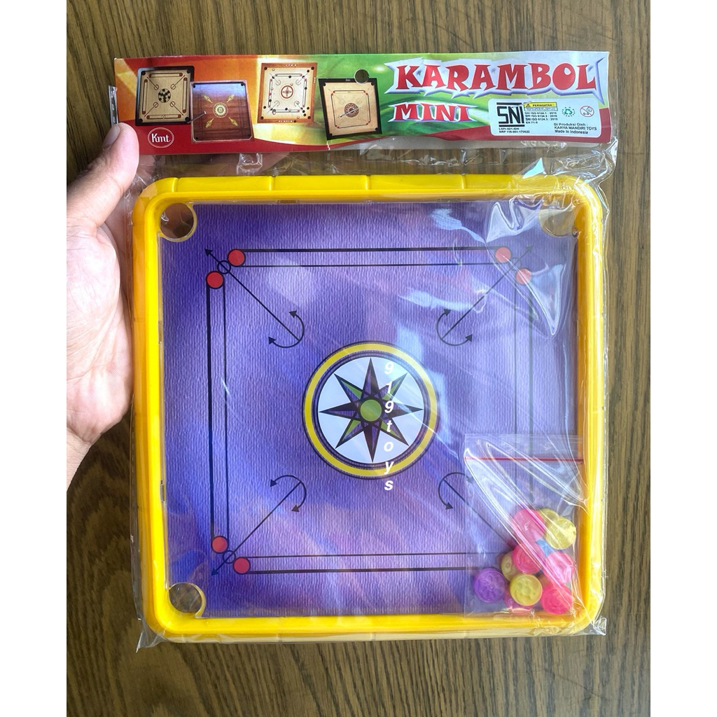 Mainan Anak Karambol Mini UK Sedang