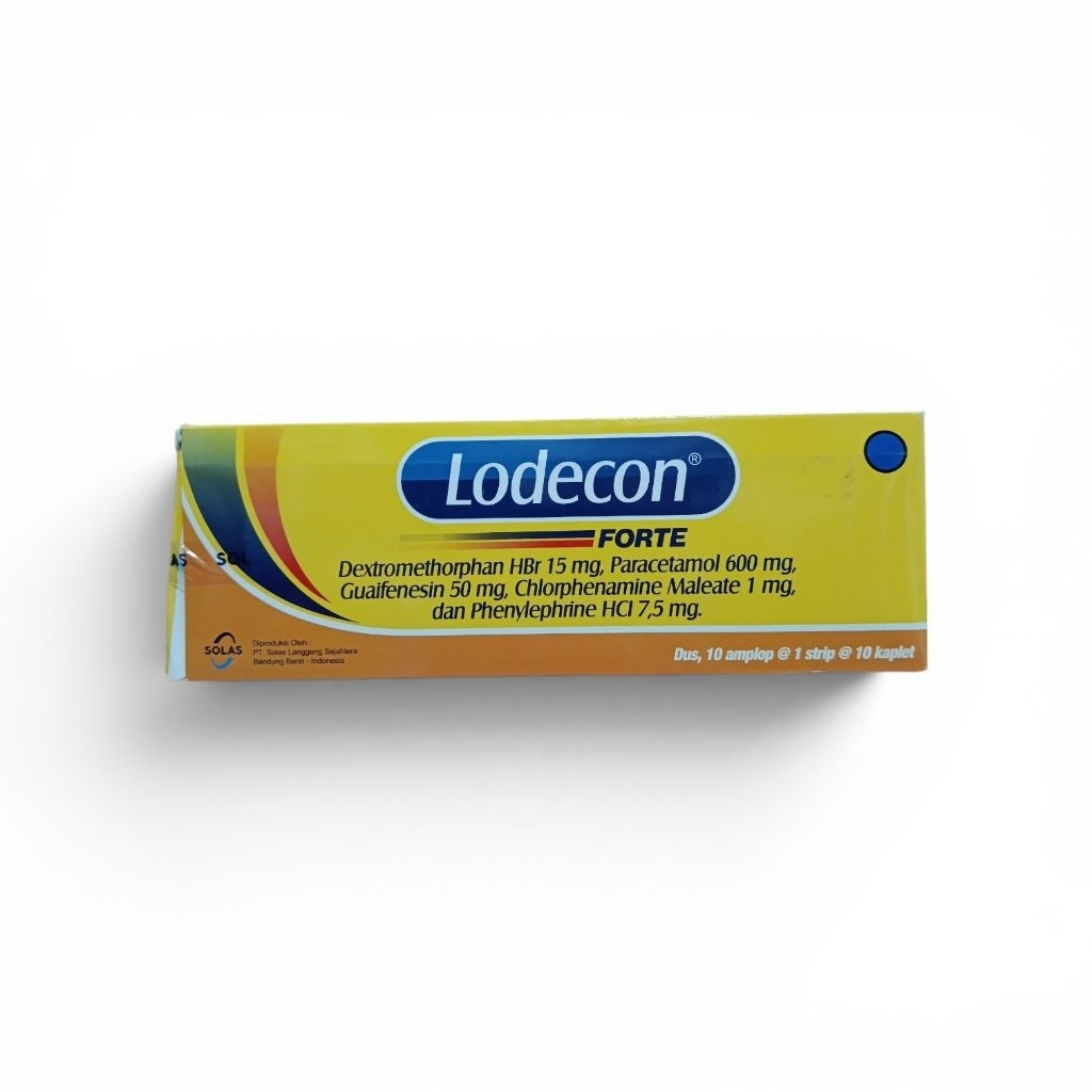 Lodecon Forte Tablet 1 Box isi 100 Tablet Original