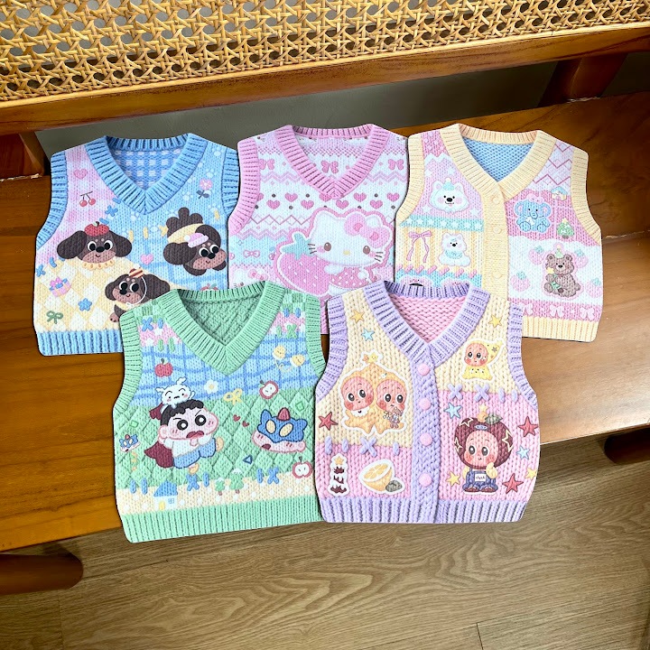 Mouse Pad Karakter Lucu Sweater Kartun Alas Mouse Tatakan Komputer Laptop Lucu Unik Gift Hadiah Kado