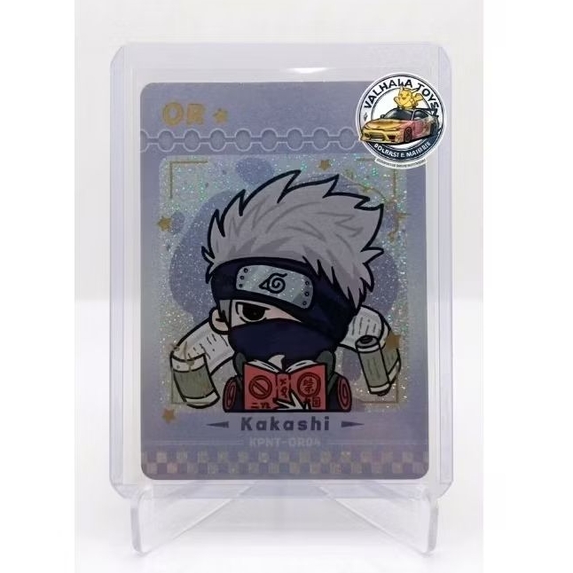 Kartu Naruto TCG Naruto Card Master Kakashi Rarity QR Original 100 % Koleksi Langka