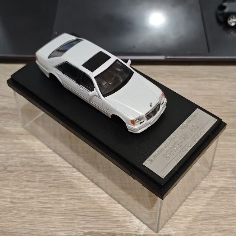 Street Weapon Mercedes W140 White