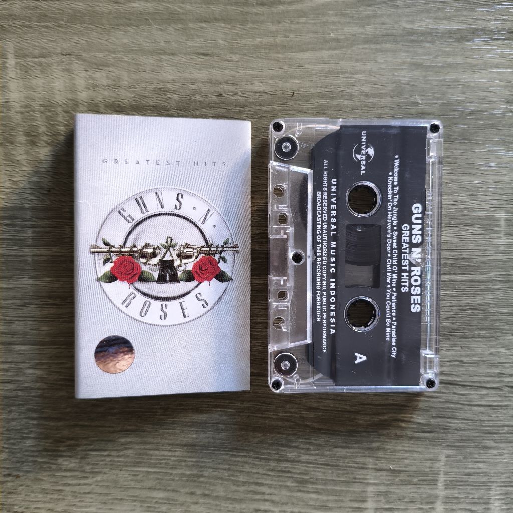 Kaset Pita Guns N' Roses Greatest Hits