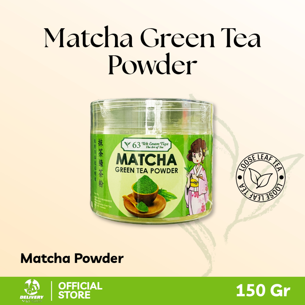 Teh 63 Toples Matcha Green Tea Powder 150gr