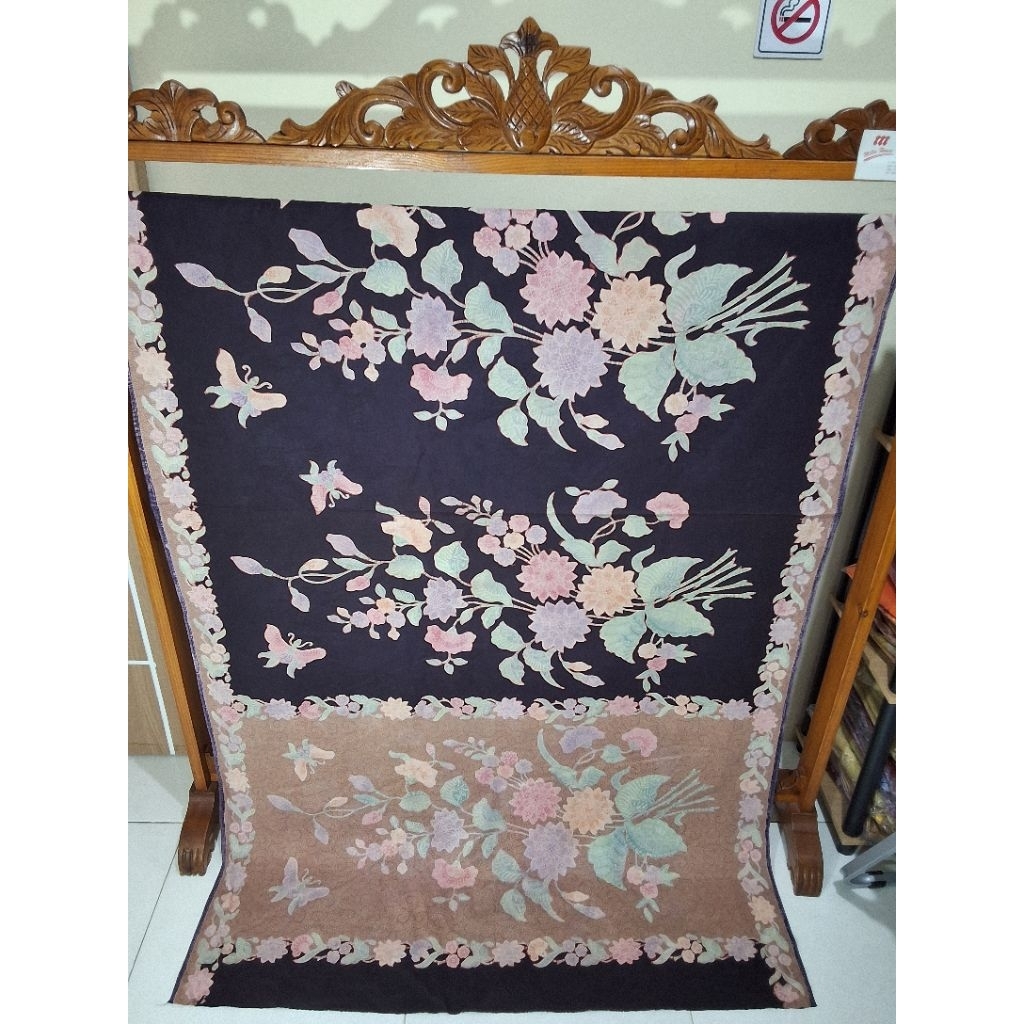 Kain Sarung Encim Buketan/Kain Sarung Batik Encim/Kain Sarung Buketan/Kain Batik Encim/Kain Batik Bu