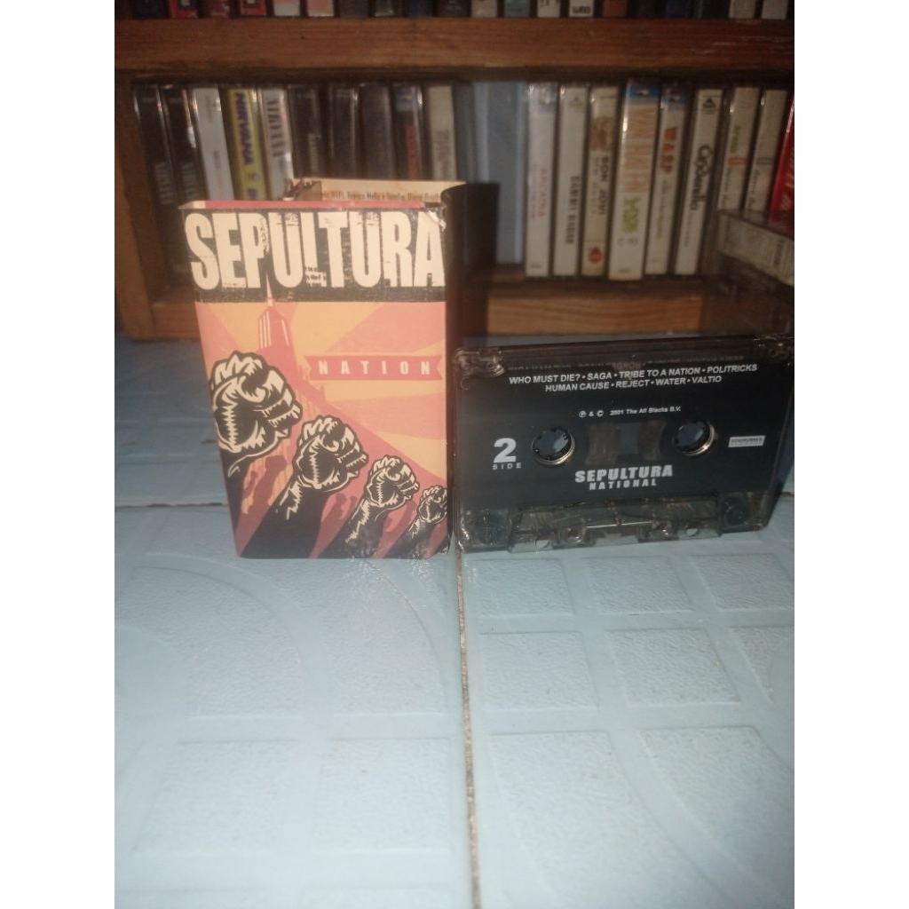 Kaset Pita SEPULTURA - NATION