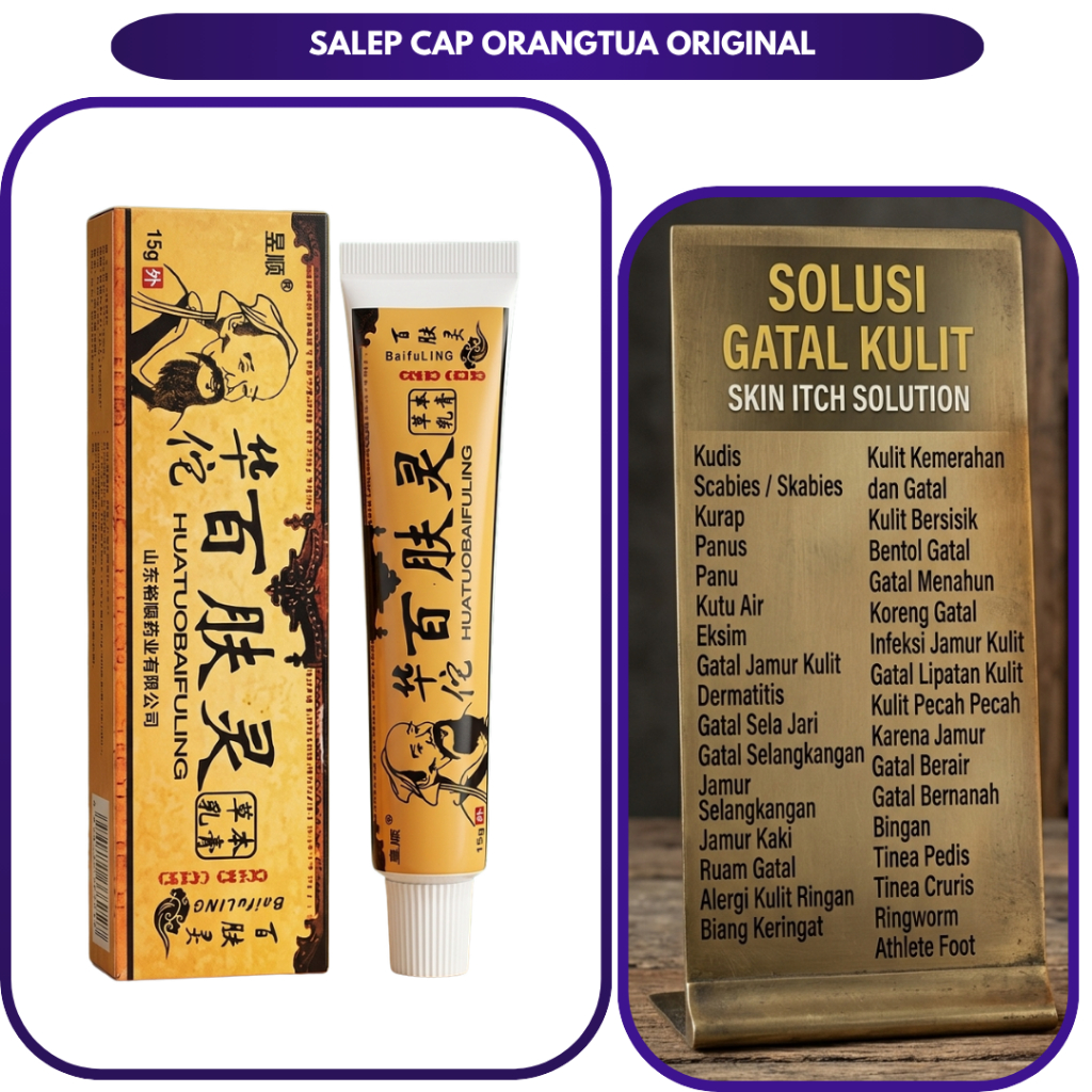 Salep Gatal Eksim Kering Scabies Manusia Kurap Ampuh Cepat Hilang