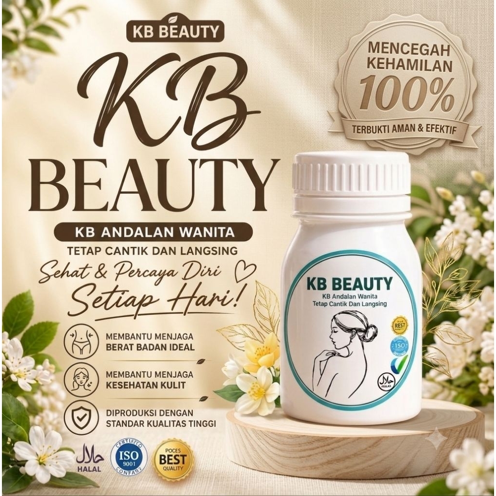 Kb beauty - Suplemen kecantikan agar tetap langsing - Menyerahkan kulit secara ALAMI
