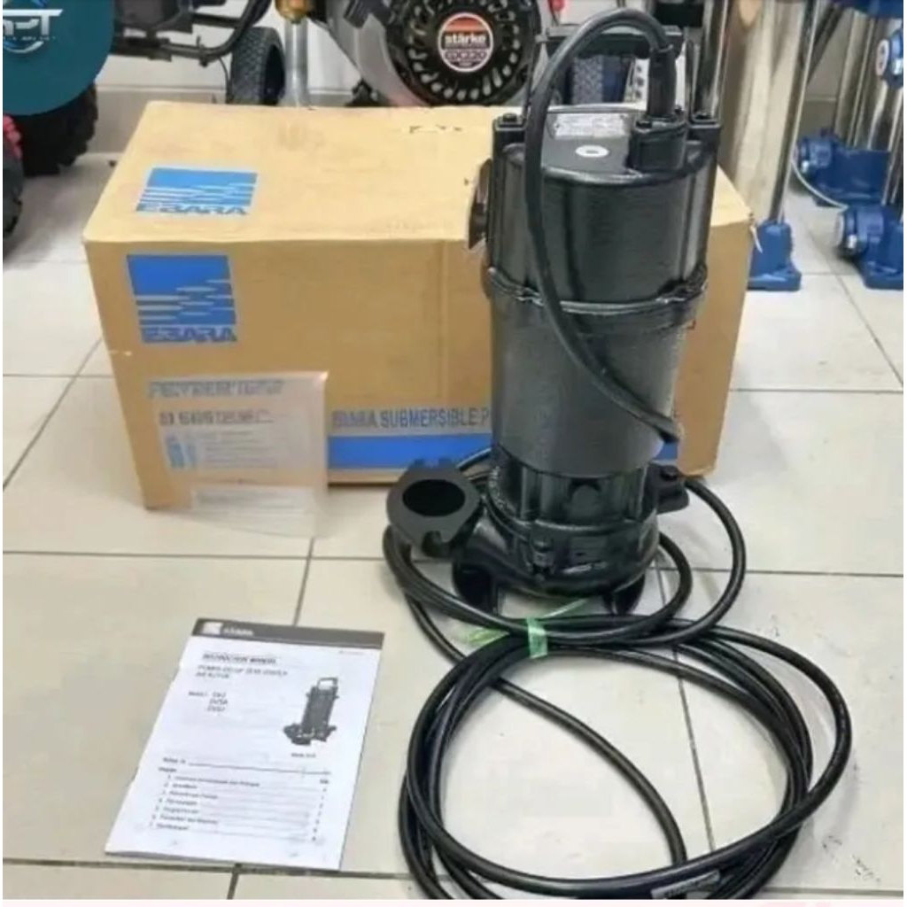 Pompa ebara 50 dvs 5.4s submersible pump 0.4kw 220V 1phase