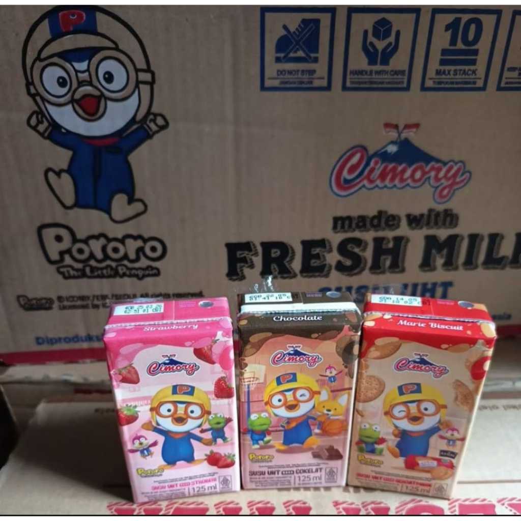 Cimory UHT Pororo 125ml - 1 Dus 40pcs