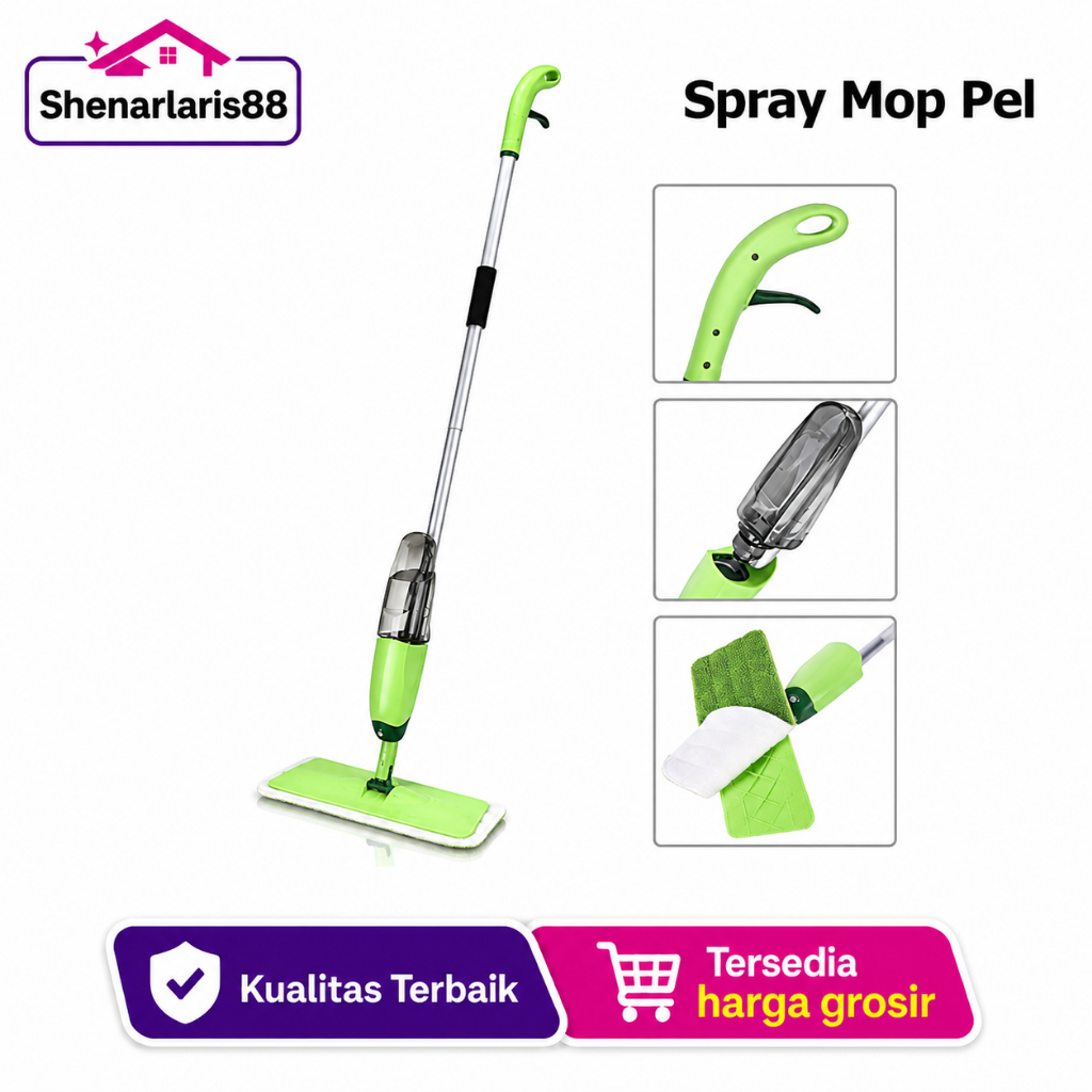 Spray Mop Pel Lantai Spray Mop Spary Mop Alat Pel Refill
