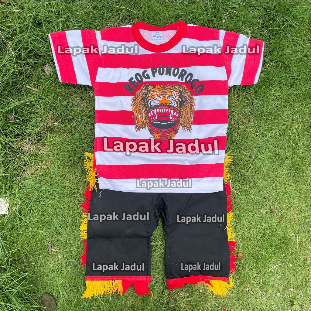 Lapak Jadul Setelan Baju Dan Celana Reog Ponorogo Anak Anak