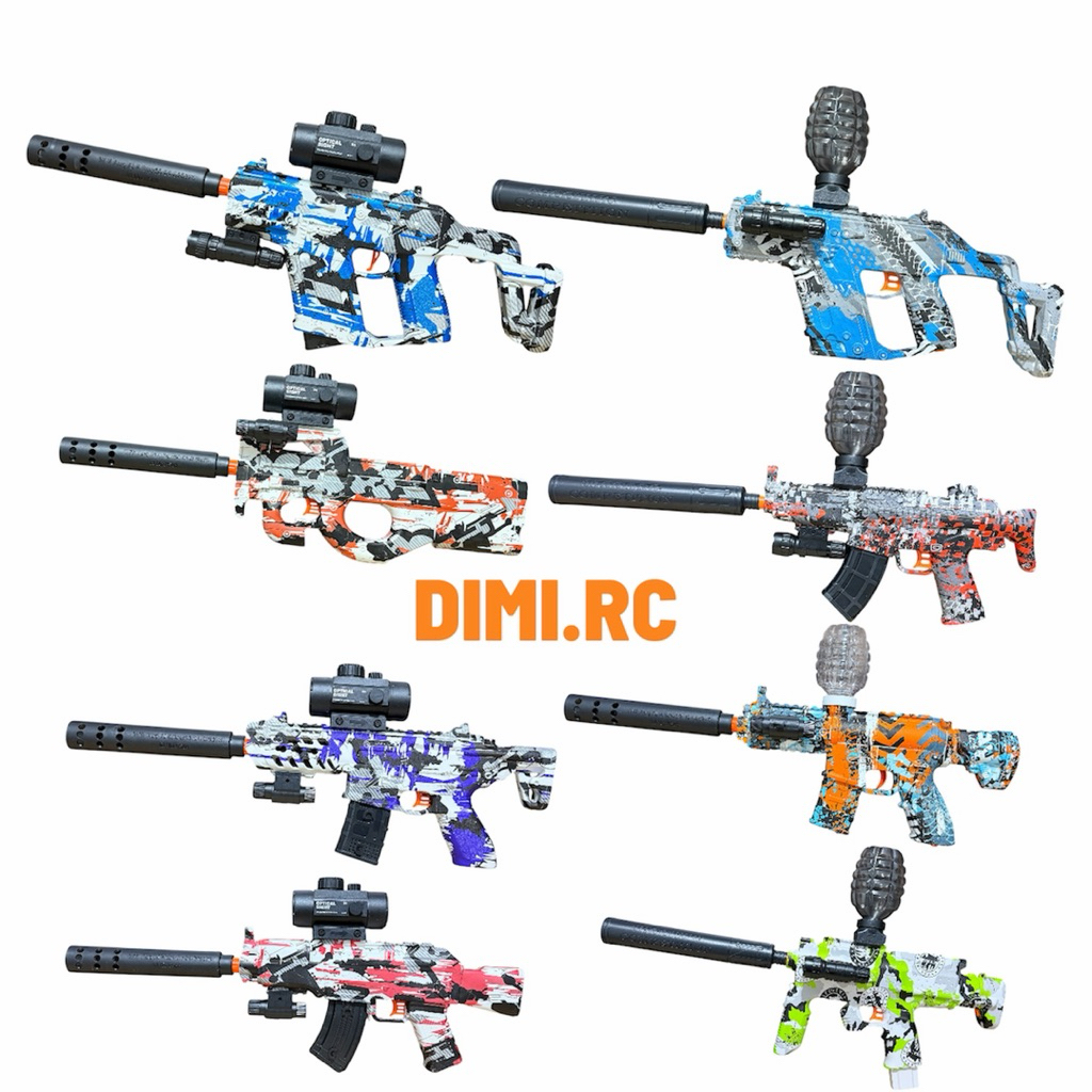 Dimi.rc Gel Blaster Electric Water Gun Mainan