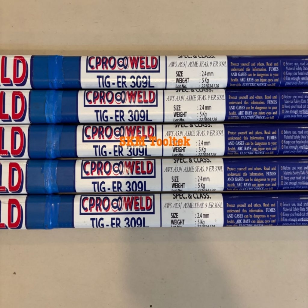 Kawat Las Argon CPRO Weld TIG-ER 309L 2,4MM (5kg)