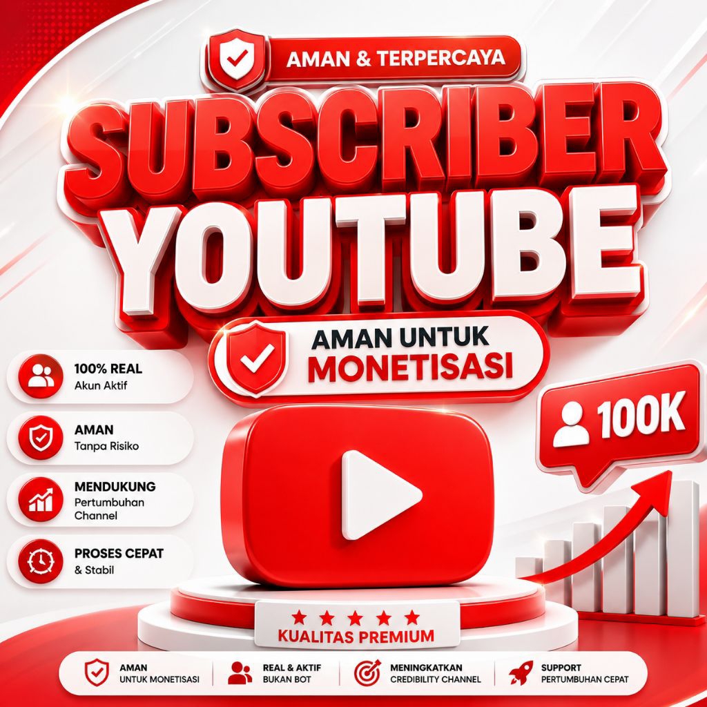 SUBSCRIBER YOUTUBE PERMANEN