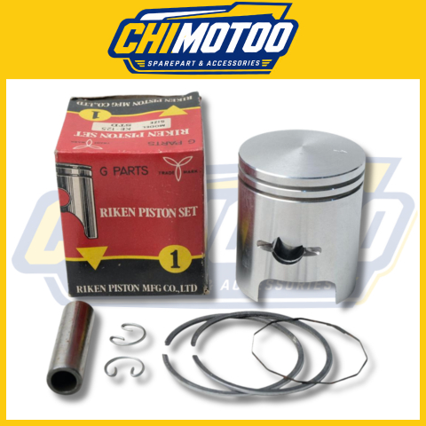 Piston Kit Kawasaki Ke125 Ke 125 Os std