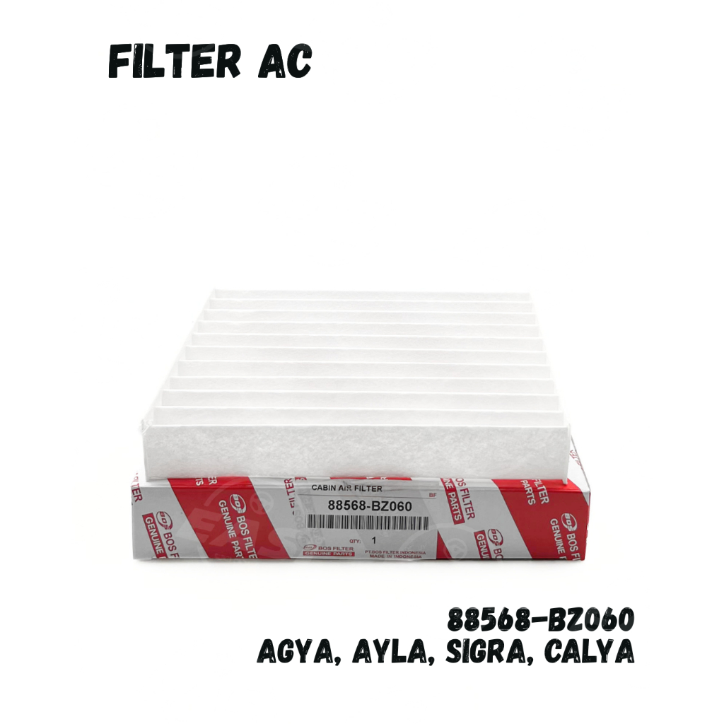 Filter AC Filter Kabin TOYOTA Agya DAIHATSU Ayla SUZUKI APV 88568-BZ060 AC BZ060