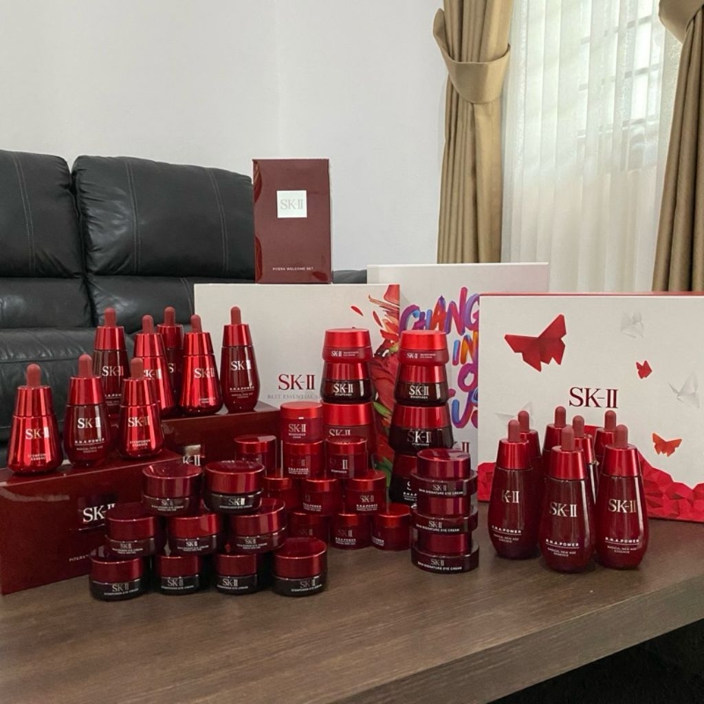 Botol Bekas SKII Empties Original Kosong Tanpa Isi Hanya Kemasan Saja