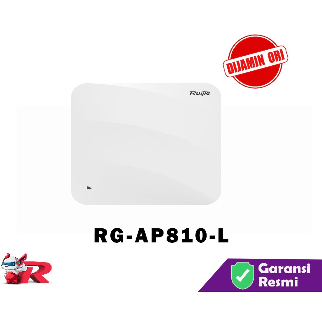 Ruijie RG-AP810-L, Wi-Fi 6 Dual-Radio 1.775 Gbps Indoor Access Point