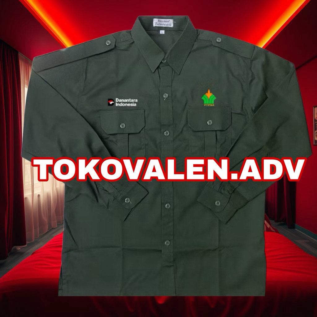 Kemeja PTPN 4 Danantara Indonesia Baju PTPN 4 Seragam PTPN 4
