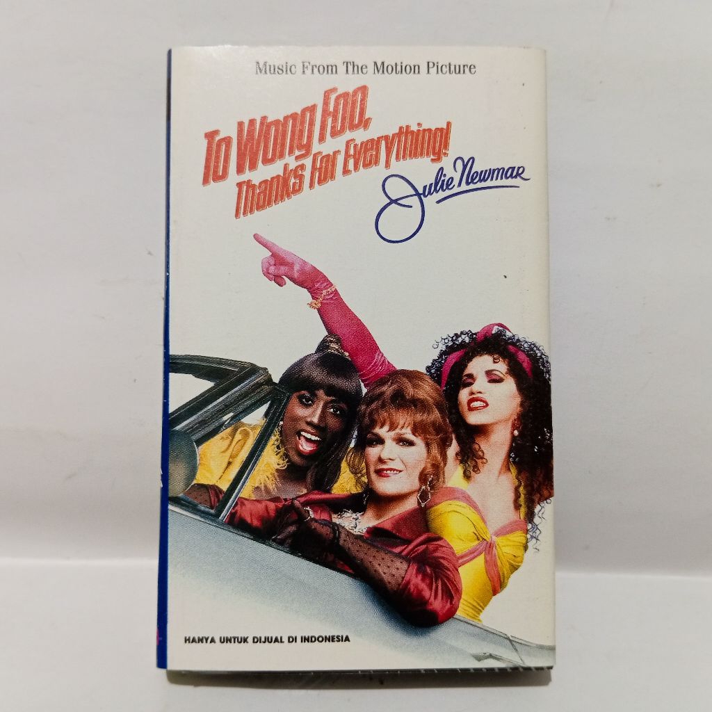 Kaset OST To Wong Foo Thanks For Everything - Chaka Khan Salt N Pepa Tom Jones VA
