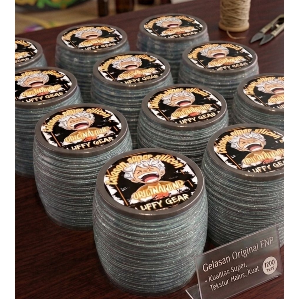 PROMO Gelasan luffy full gendut full beling