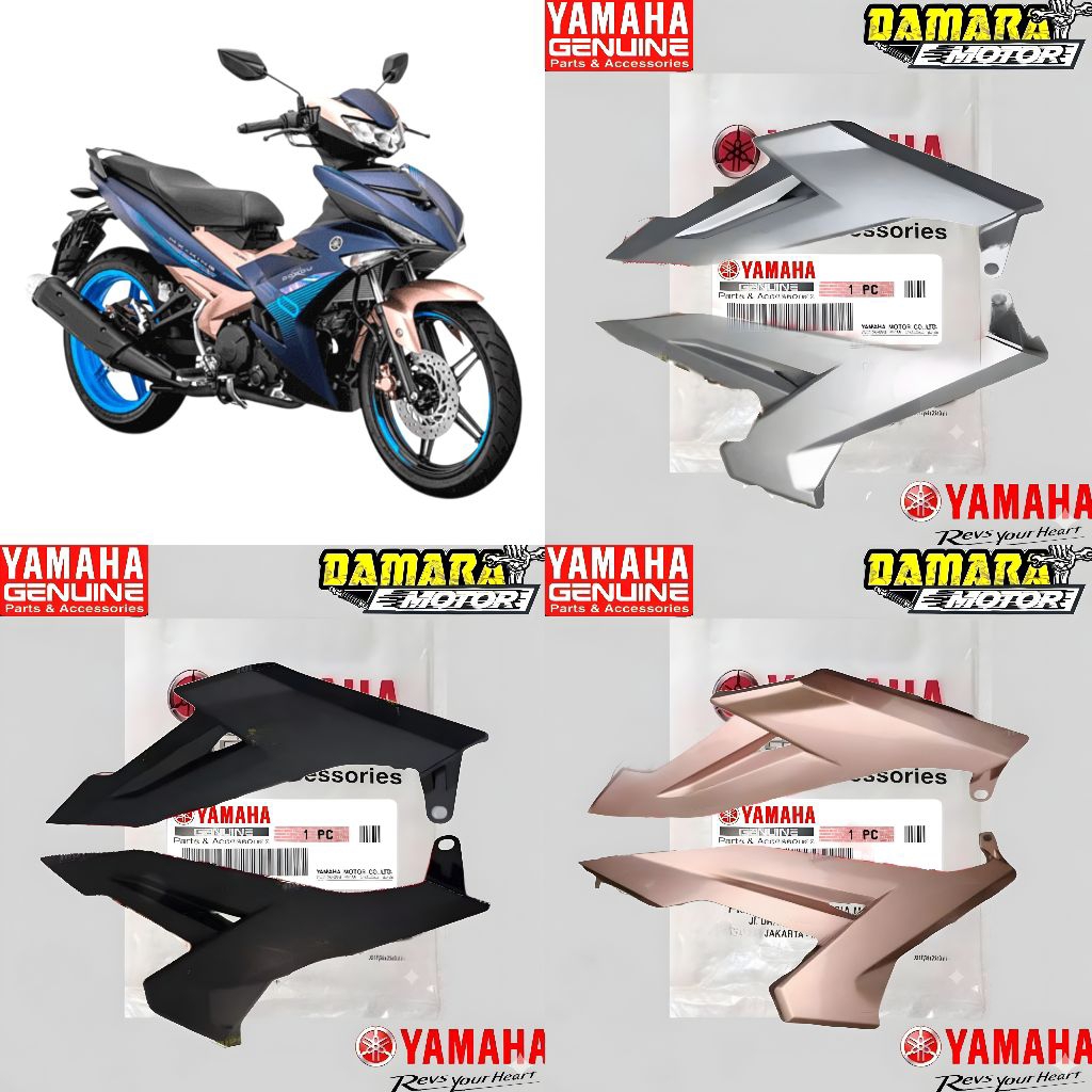 COVER SIDE SAMBUNGAN BAWAH JOK JUPITER MX KING 2PV-F1711-00 2PV-F1721-00 ORIGINAL YAMAHA