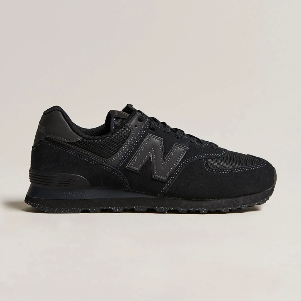 NEW BALANCE 574 - BLACK BLACK