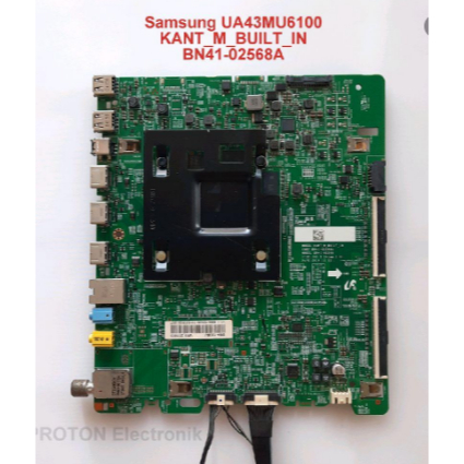 Mainboard LED Smart TV Samsung UA43MU6100 UA43MU6100K UA43MU6100KPXD Mesin Matherboard LCD KANT M BU