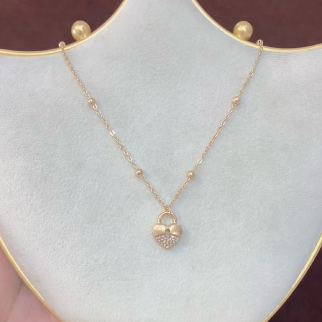 Kalung Jedar Gembok Titanium