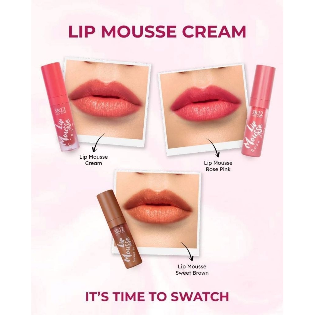 LIP MOUSSE CREAM SR12 / LIPCREAM SR12 / LIP SR12 / LIP BALM SR12