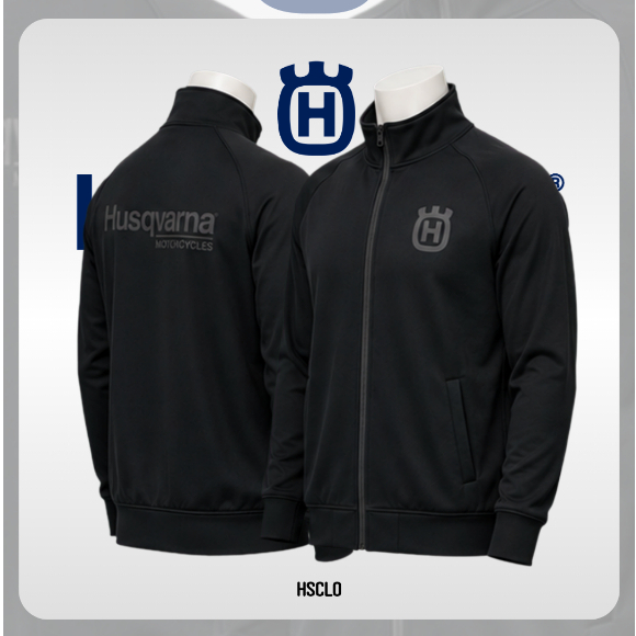 Jaket HUSQVARNA Motorcycle XS-5XL REPLAY Tracktop Jacket MX Trail Racing Big Size Ukuran XS S M L XL