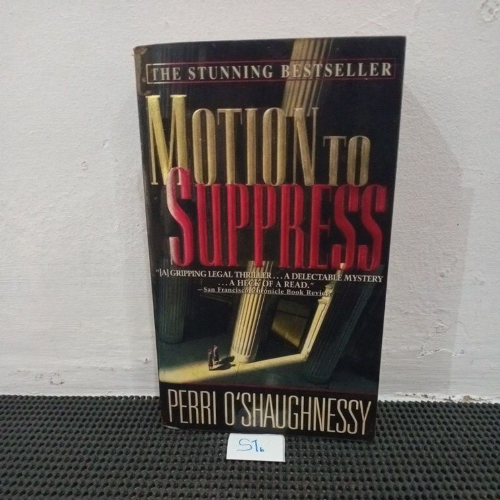 MOTION TO SUPPRESS - PERRI O'SHAUGHNESSY