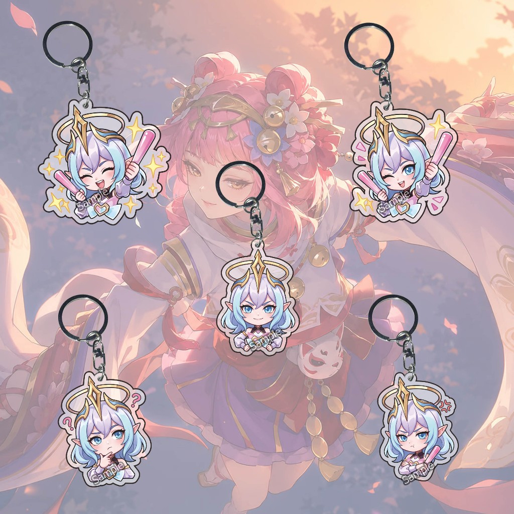 key chain mobile legendAngela Starlight  - Ganci - Key Chain - Anime - Game