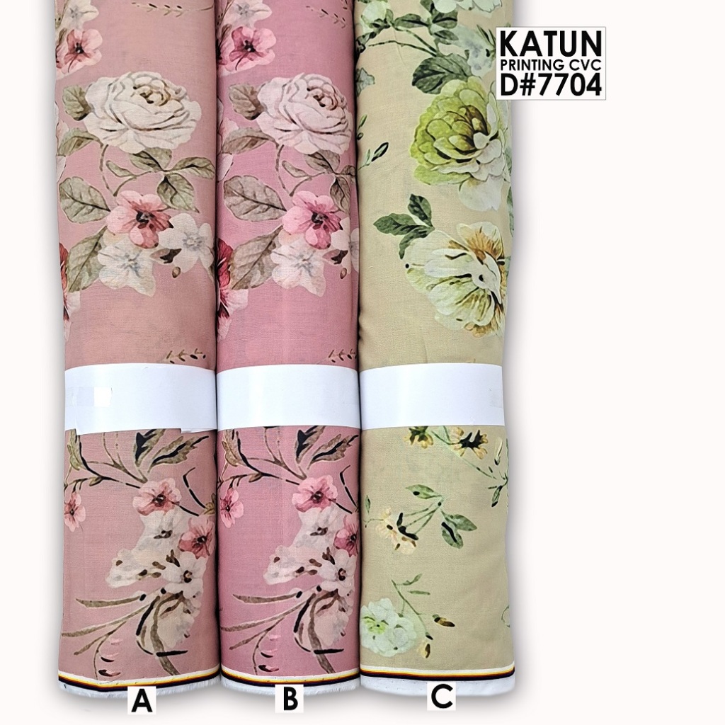 Kain Katun / Kain Katun CVC Motif D#7704