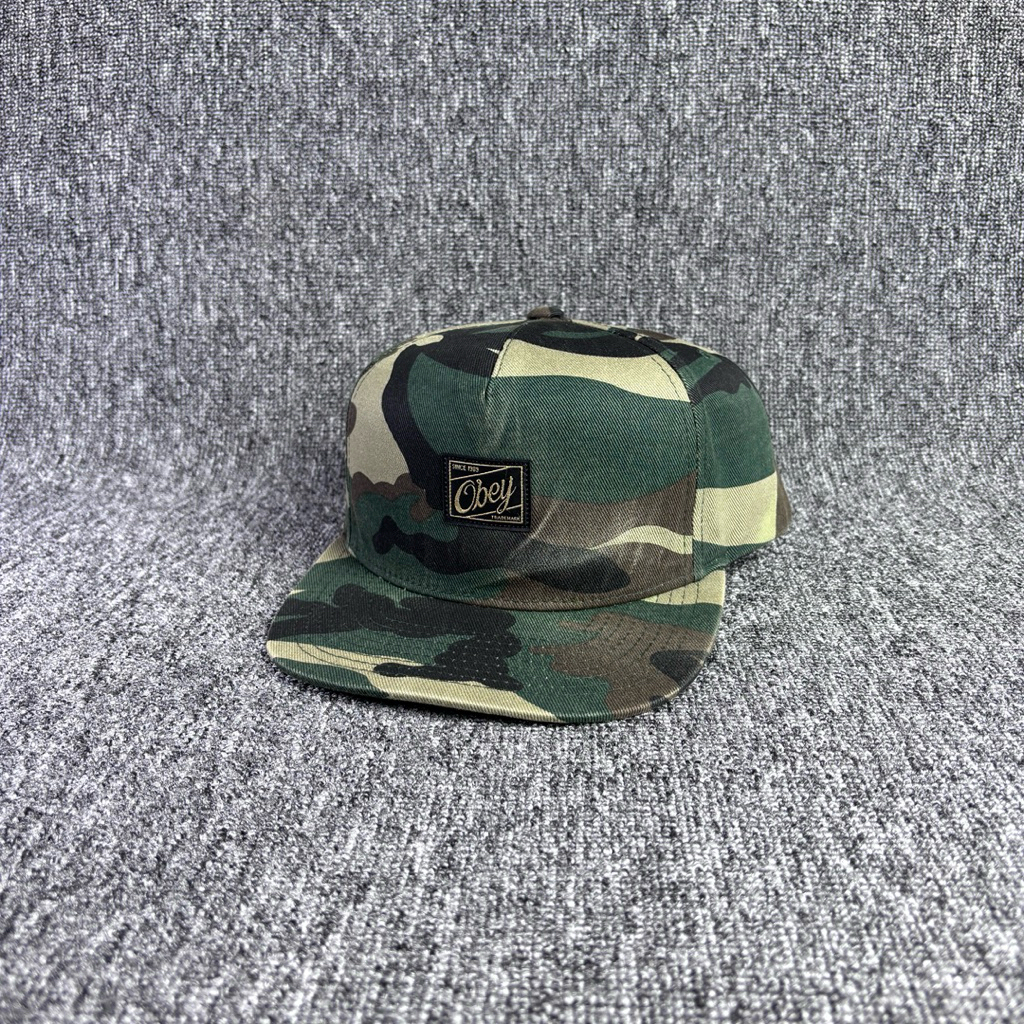 Topi Obey Snapback Hat Camo Second Preloved Original 580