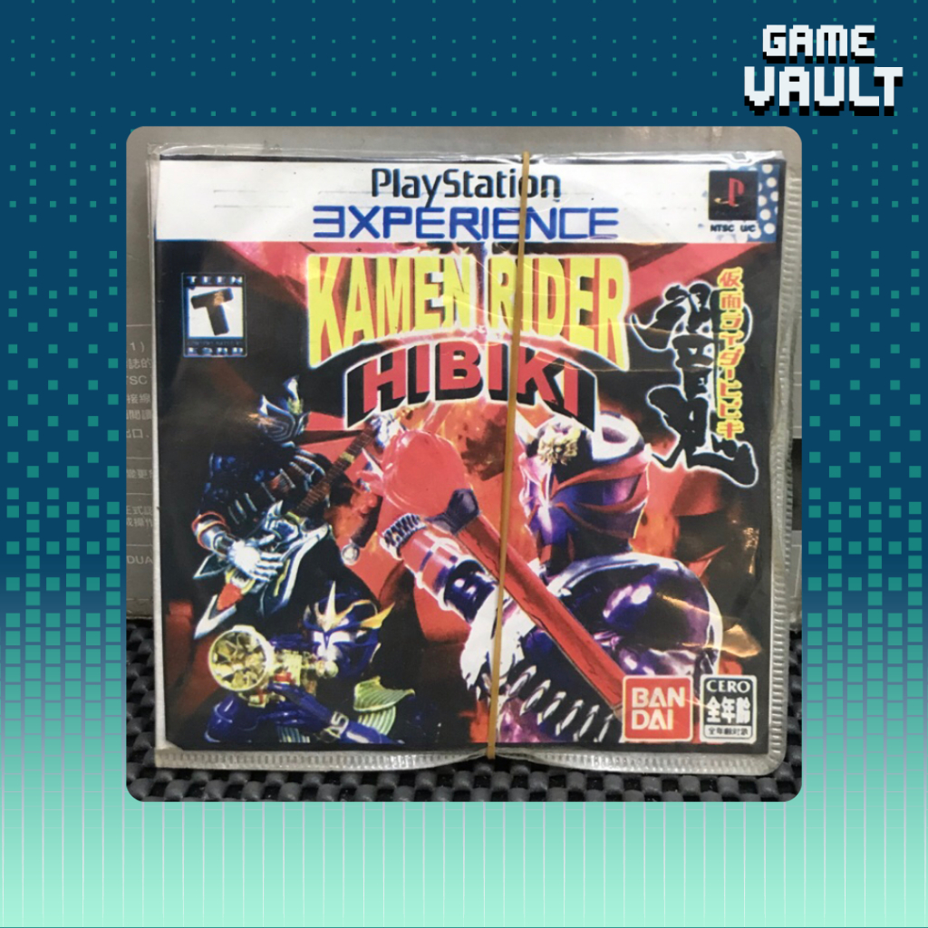 Kamen Rider PS1 kaset kopab cd game ps 1