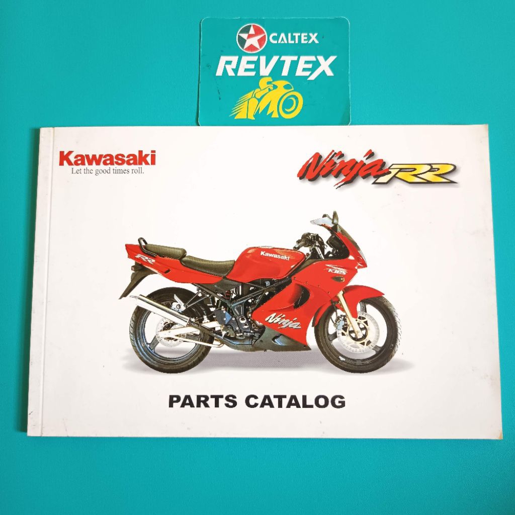 buku part katalog ninja 150 RR KR150 KR 150 old lama original
