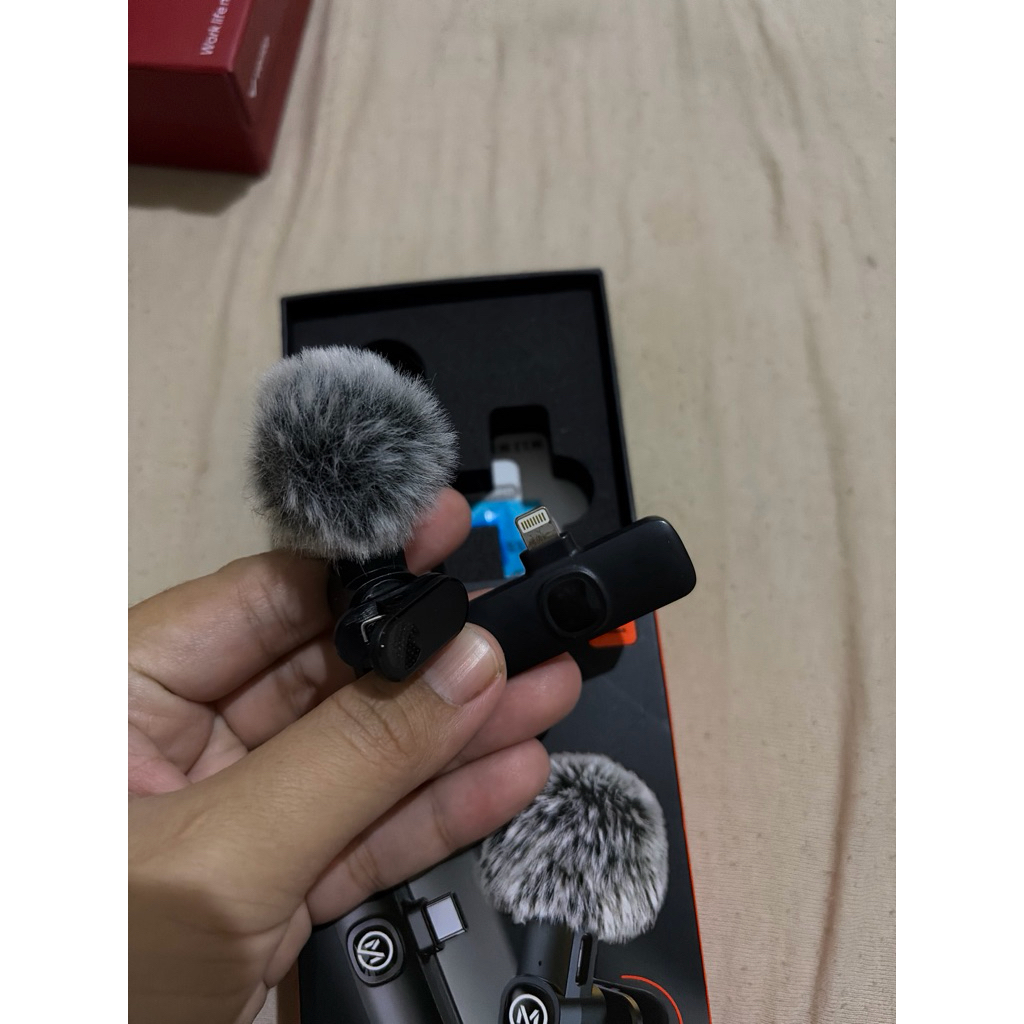 mixio wireless microphone for iphone lightning