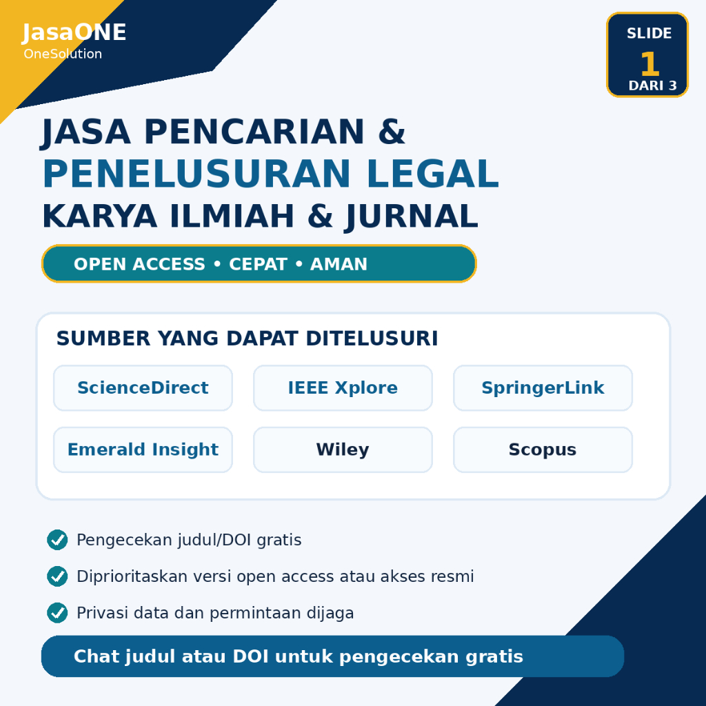 JASA PENCARIAN & PENELUSURAN KARYA ILMIAH LEGAL